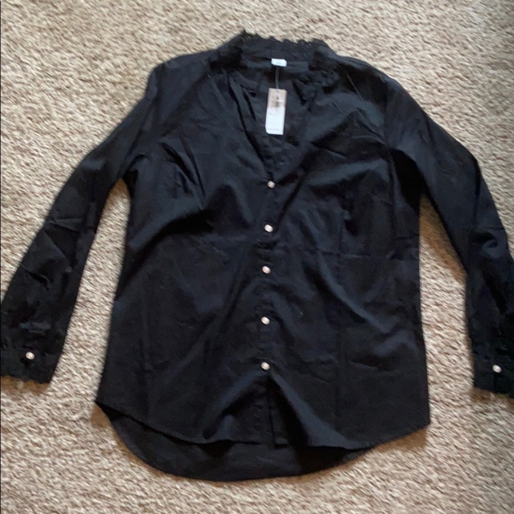 Old Navy Scalloped Edge Top